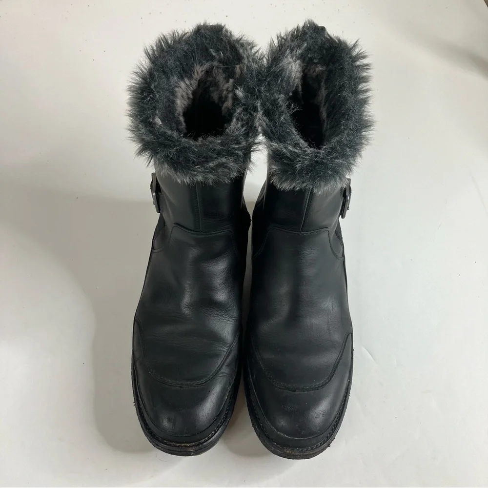 Merrell Tremblant Ezra Side‎ Zip Vibram Sole Winter Boots Size 8